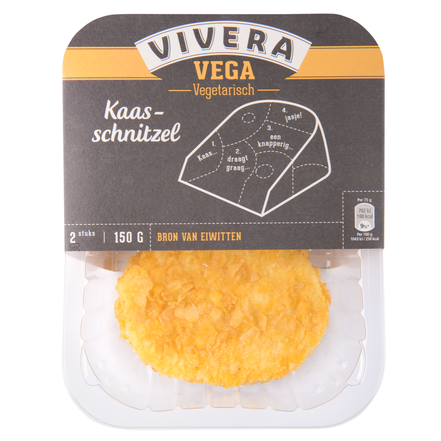 Vivera Kaasschnitzel 2 stuks