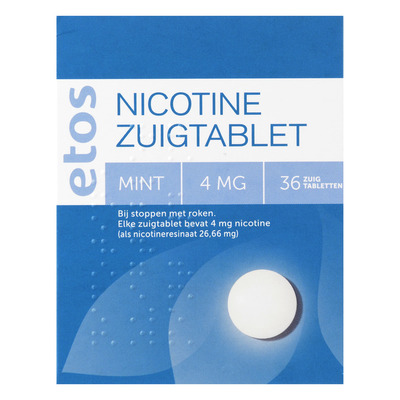 Huismerk Nicotine zuigtabletten 4 mg
