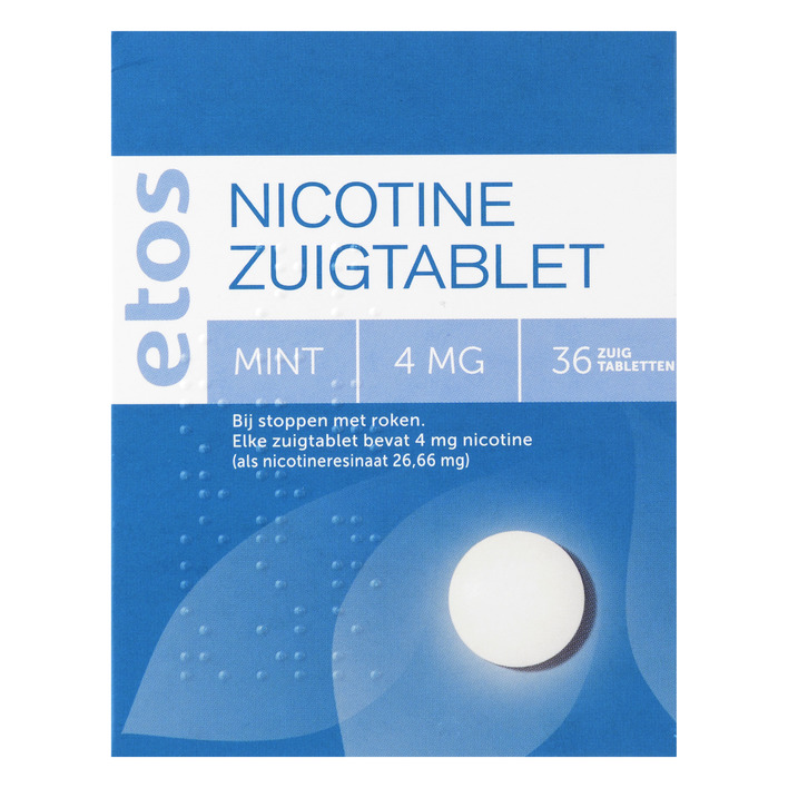 Huismerk Nicotine zuigtabletten 4 mg