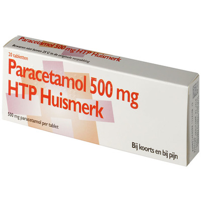 Huismerk Aracetamol 500mg