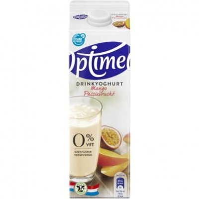 Optimel Drinkyoghurt mango passievrucht 0% vet