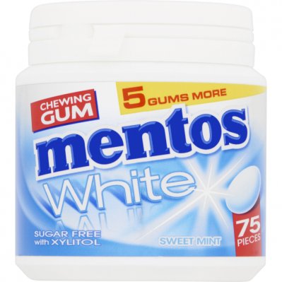 Mentos Gum White sweet mint