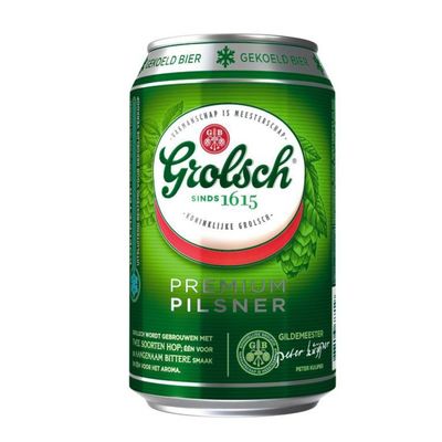 Grolsch Pils Gekoeld Blik