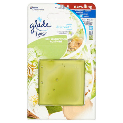 Glade Discreet Bali Sandalwood & Jasmine navul