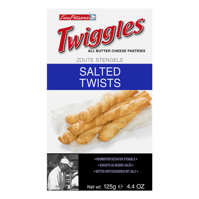 Euro Patisserie Twiggles snack zout
