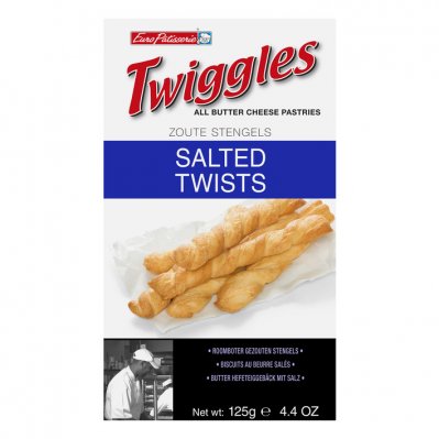 Euro Patisserie Twiggles snack zout