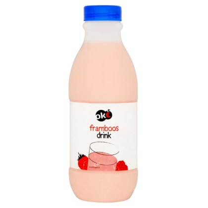 Budget Huismerk Zuiveldrank framboos