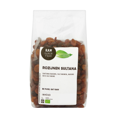 Raw Organic Food Rozijnen Sultana