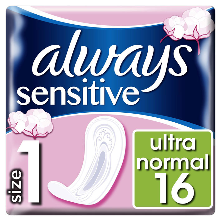 Always Ultra sensitive normal maandverbanden