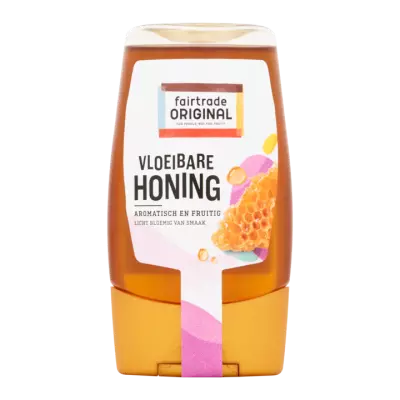 Fairtrade Original Vloeibare Honing in Knijpfles