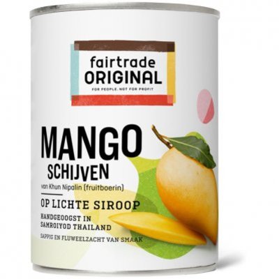 Fairtrade Original Mangoschijven op lichte siroop