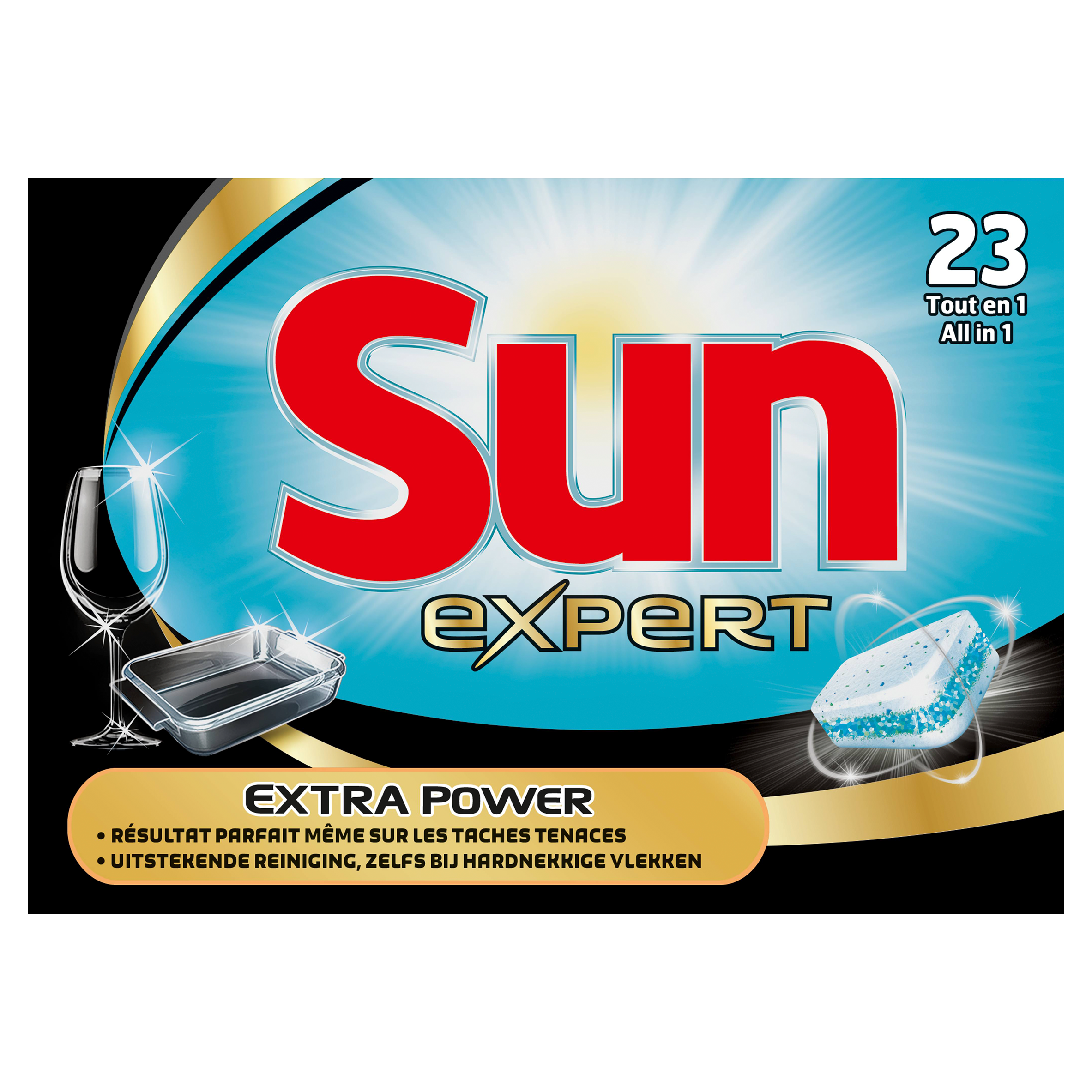 Sun Vaatwastabletten Extra Power 23 Stuks