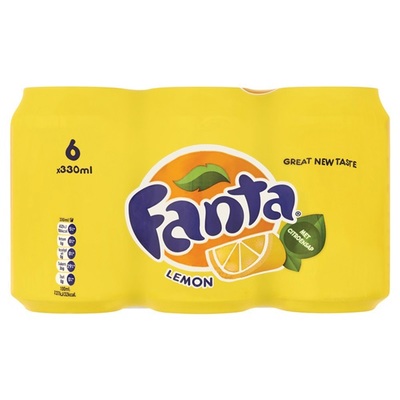 Fanta Frisdrank Lemon