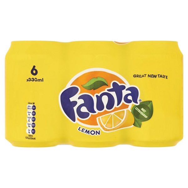 Fanta Frisdrank Lemon