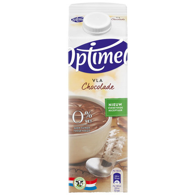 Optimel Magere vla chocolade 0% vet