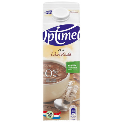 Optimel Magere vla chocolade 0% vet