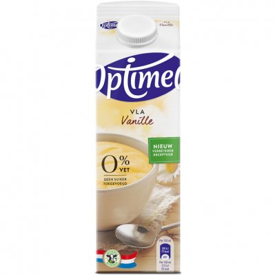 Optimel Magere vla vanille 0% vet
