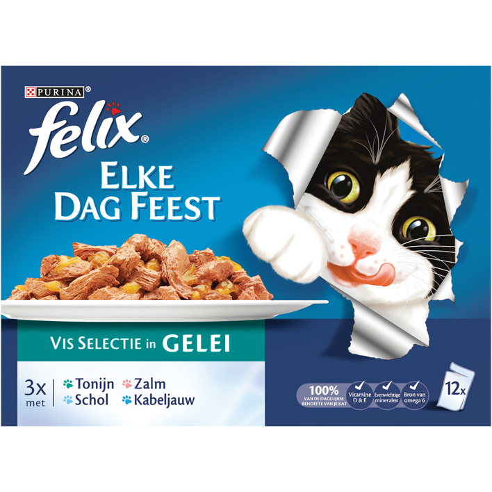 Felix Elke dag feest vis