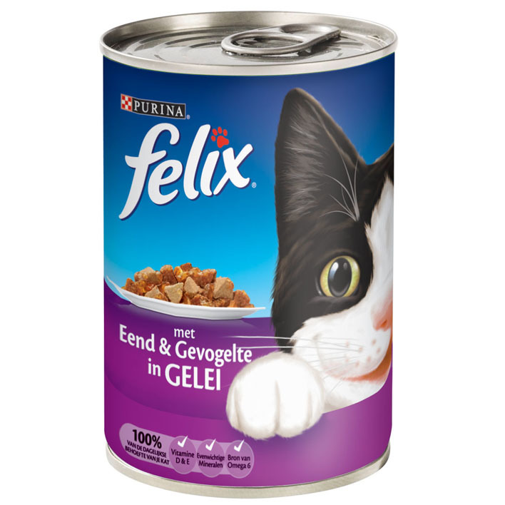 Felix met eend & gevogelte in gelei