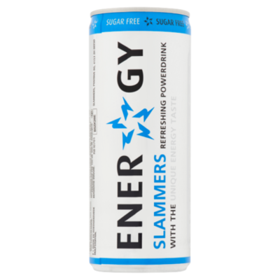 Slammers Energy drink light