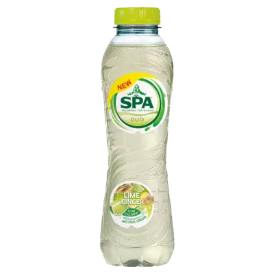 Spa Duo Lime Ginger Koolzuurvrij 50 cl