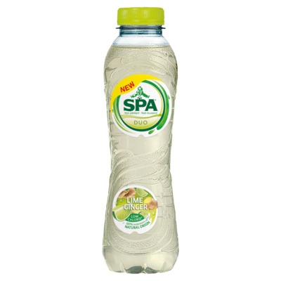 Spa Duo Lime Ginger Koolzuurvrij 50 cl
