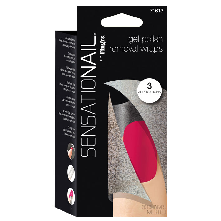 Fing'rs Sensationail gel polish removal wraps