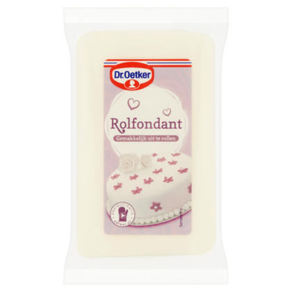Dr. Oetker cupcake rolfondant wit