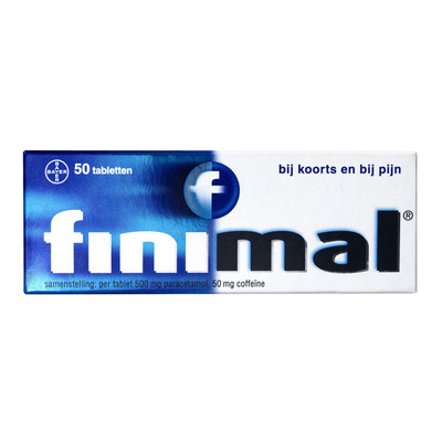 Finimal Paracetamol/coffeïne 500/50 mg