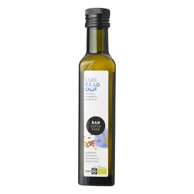 Raw Organic Food Lijnzaadolie