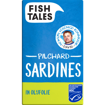 Fish Tales Skipjack sardines in olijfolie