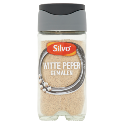 Silvo Peper wit gemalen