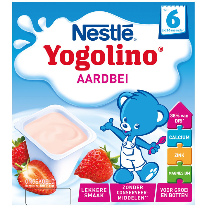 Nestlé Yogolino aardbei