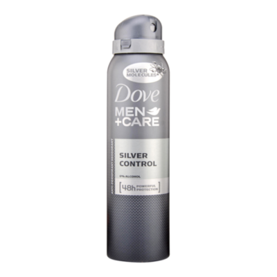 Dove For Men Deospray silver control