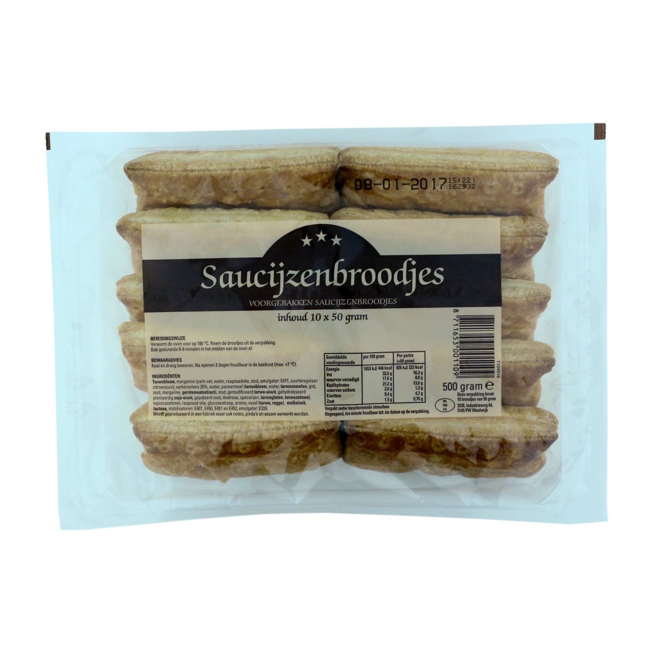 Saucijzenbroodjes