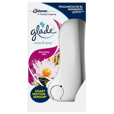 Glade Sense & spray relaxing zen + houder