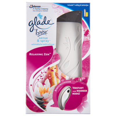 Glade Sense & spray starterskit relaxing zen houder