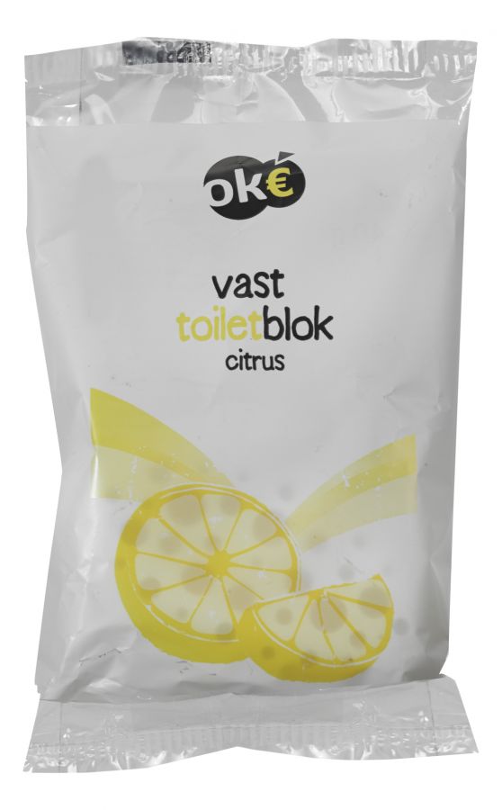 Budget Huismerk Toiletblok citrus