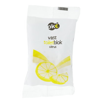 Budget Huismerk Toiletblok vast citrus