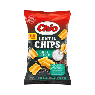 Chio Lentil Chips Salt & Pepper