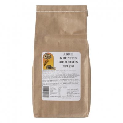 Abdij Krentenbroodmix met gist