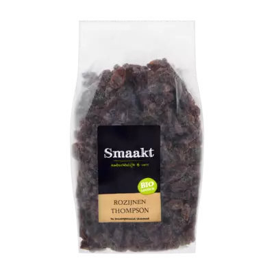 Smaakt Biologisch Rozijnen Thompson