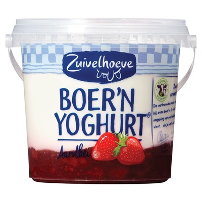 Zuivelhoeve Boer`n yoghurt blauwe bes