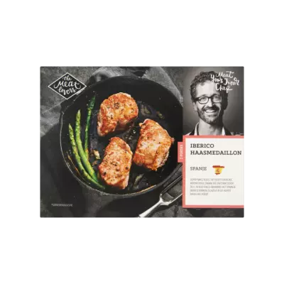 The Meat Lovers Iberico Haasmedaillon Spanje (Diepvries)