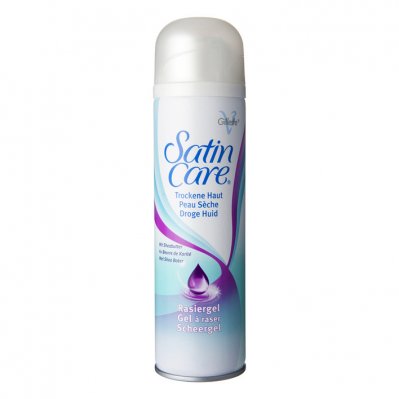 Gillette Satin care scheergel droge huid