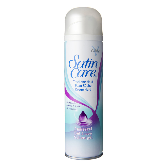 Gillette Satin care scheergel droge huid