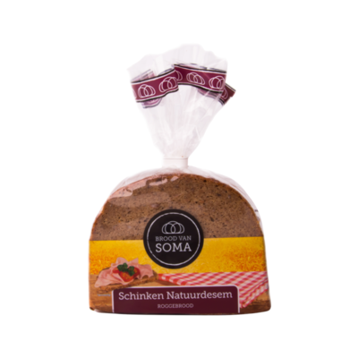 Brood van Soma Schinken Natuurdesem Roggebrood