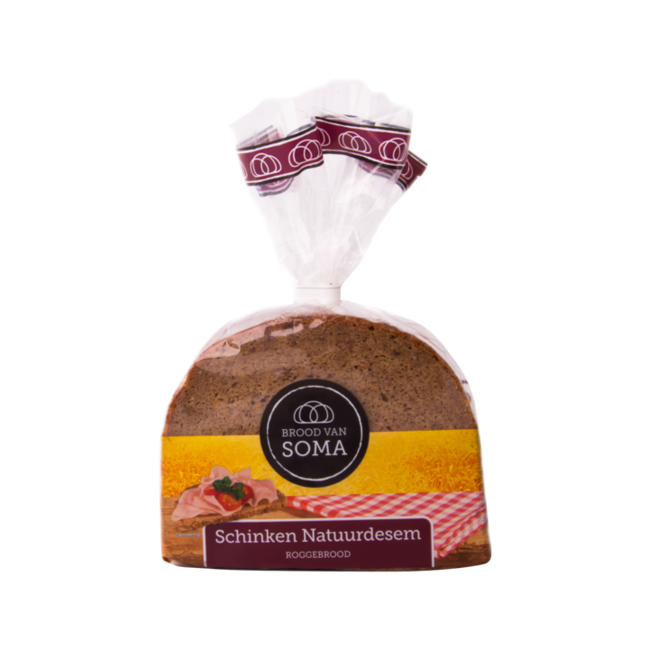 Brood van Soma Schinken Natuurdesem Roggebrood