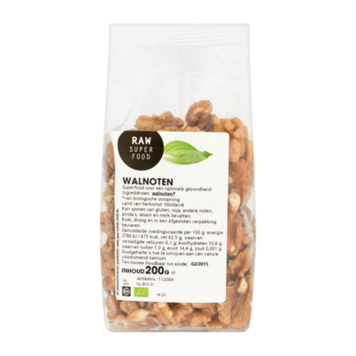 Raw Organic Food Walnoten