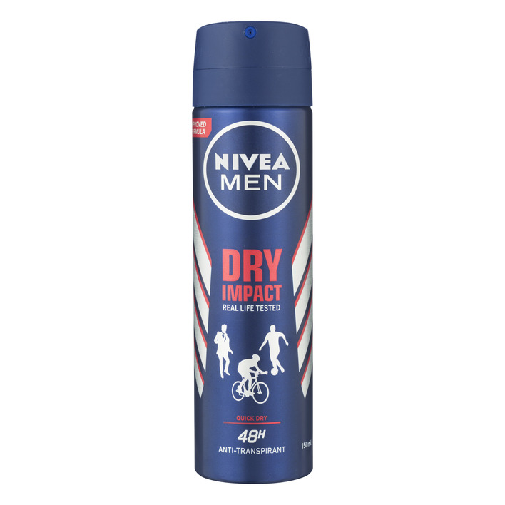 Nivea Men dry impact spray